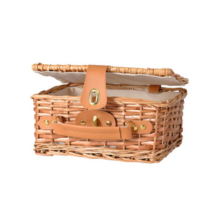 Les Petits by Egmont Toys Wicker Case With Cotton Fabric