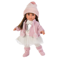 Load image into Gallery viewer, Llorens 13.8&quot; Soft Body Fashion Doll Sara