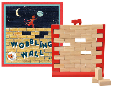 Egmont Toys Wobbling Wall Wooden Balancing Game