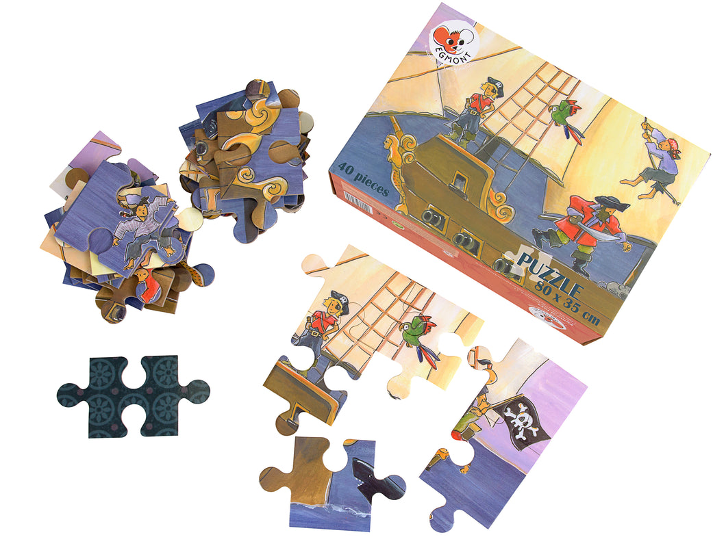 Egmont Toys 40-piece Floor Puzzle: Pirates