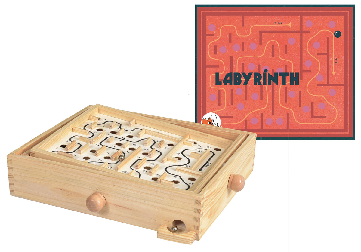 Egmont Toys Wood Labyrinth Game – Hotaling