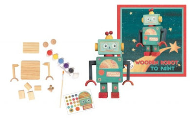 Egmont Toys Paint Your Own Wooden Robot