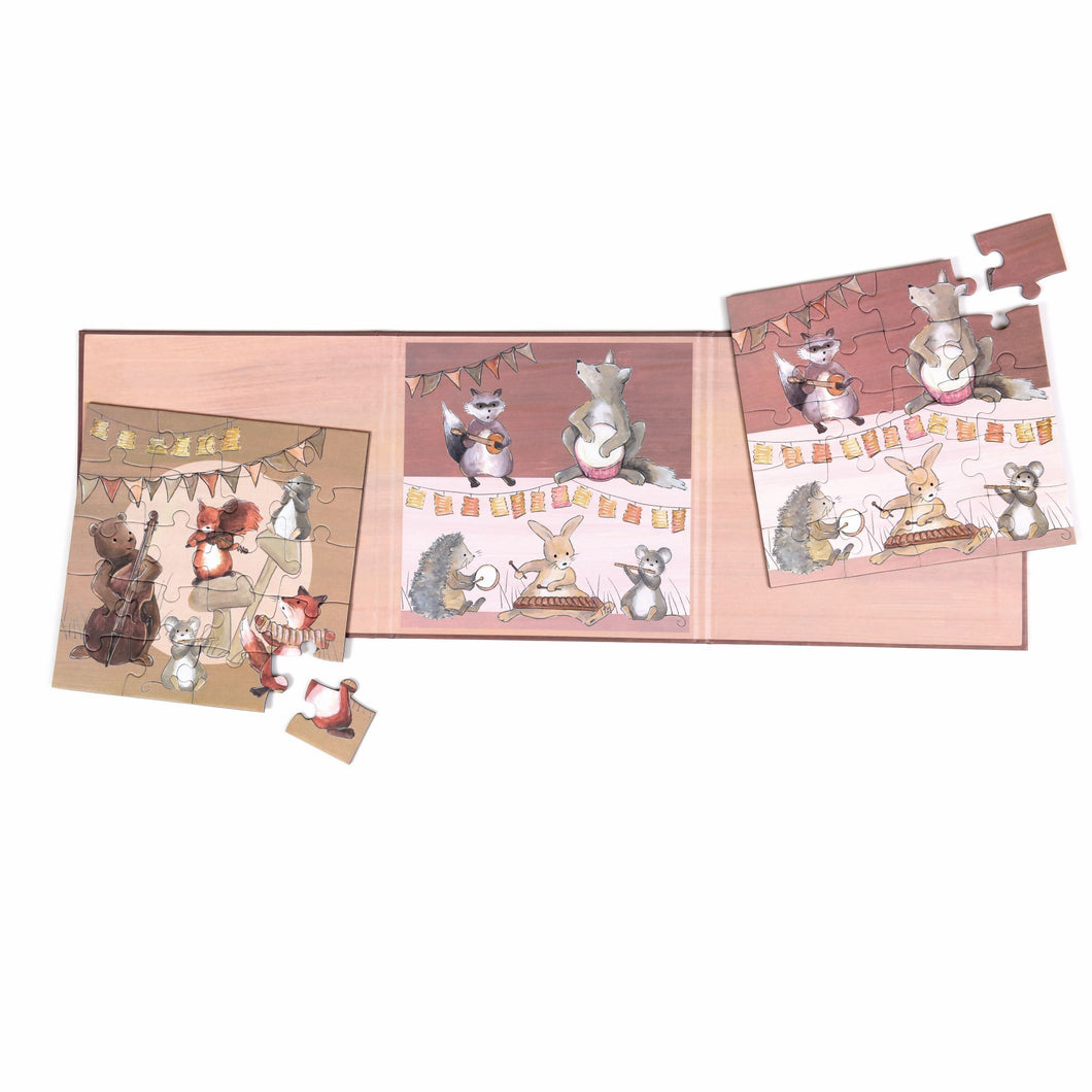 Egmont Toys Magnetic Puzzle - Musicians