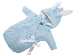 Llorens 14.2" Soft Body Newborn Doll Aaron with Hooded Bunny Jacket
