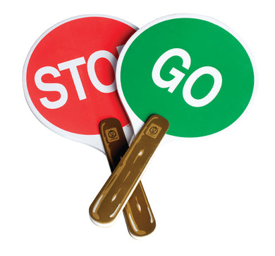 Liontouch Pretend-Play Foam Stop & Go Sign