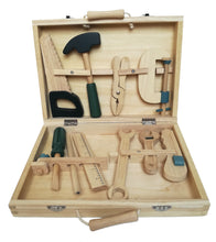 Load image into Gallery viewer, Les Petits by Egmont Toys Wooden Tool Box