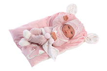 Load image into Gallery viewer, Llorens 15.7&quot; Anatomically-Correct Newborn Doll Naomi with Cushion