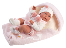 Load image into Gallery viewer, Llorens 15.7&quot; Anatomically-Correct Newborn Doll Lydia with Blanket