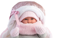 Load image into Gallery viewer, Llorens 16.5&quot; Articulated Newborn Doll Priscilla with Carrycot