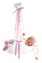 Load image into Gallery viewer, Llorens 16.5&quot; Articulated Newborn Doll Natalia with Carrycot
