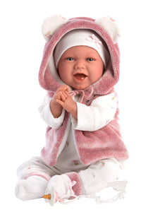 Llorens 16.5" Articulated Newborn Doll Hayley
