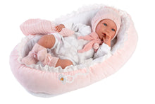 Load image into Gallery viewer, Llorens 16.5&quot; Articulated Newborn Doll Holly with Cushion
