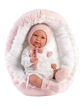 Load image into Gallery viewer, Llorens 16.5&quot; Articulated Newborn Doll Holly with Cushion