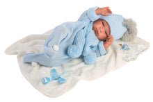 Load image into Gallery viewer, Llorens 16.9&quot; Anatomically-Correct Newborn Doll Jackson with Blanket