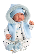 Load image into Gallery viewer, Llorens 17.3&quot; Articulated Crying Newborn Doll Tino