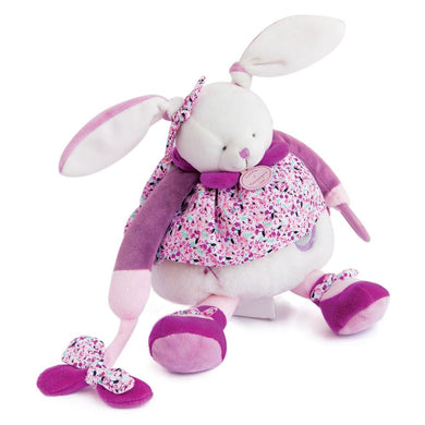 Doudou et Compagnie Star Pink Bunny Musical Pull Toy – Hotaling