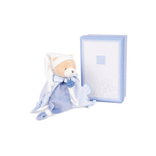 Load image into Gallery viewer, Doudou et Compagnie Blue Bear Pacifier Holder