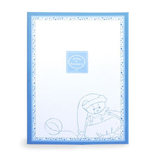 Load image into Gallery viewer, Doudou et Compagnie Blue Bear Blanket Plush Pal