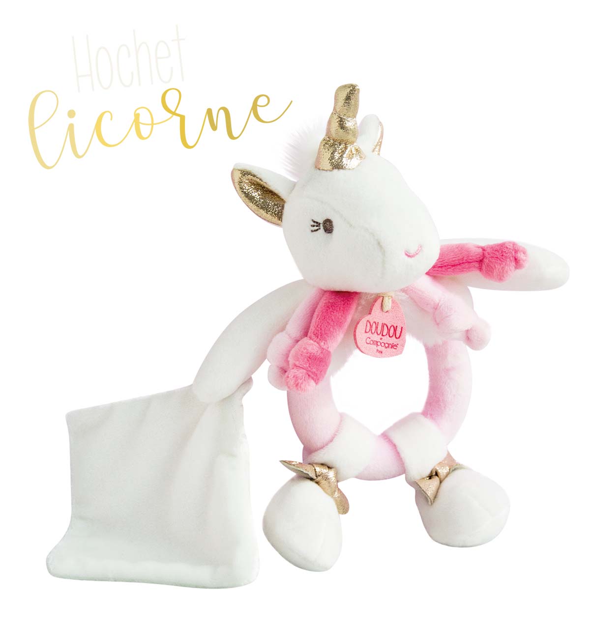 Doudou licorne