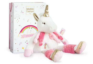 Doudou et Compagnie Lucie the Unicorn Plush Stuffed Animal