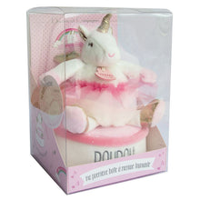 Load image into Gallery viewer, Doudou et Compagnie Lucie the Unicorn Plush Nightlight