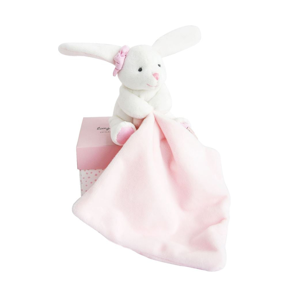 Doudou et Compagnie Rabbit Soft Toy 16 cm Pink 