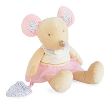 Load image into Gallery viewer, Doudou et Compagnie Tooth Fairy Friend Pink Suzie Mouse