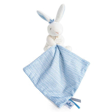 Load image into Gallery viewer, Doudou et Compagnie I’m a Sailor Plush Bunny with Doudou Blanket