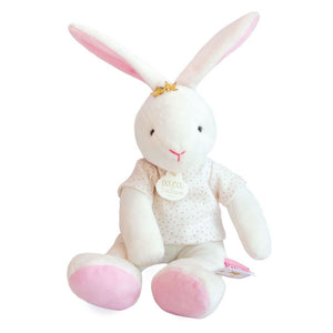 Doudou et Compagnie Star Pink Bunny Baby Plush Stuffed Animal