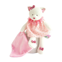 Load image into Gallery viewer, Doudou et Compagnie Dream Maker Cat Plush With Doudou Blanket