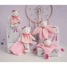 Load image into Gallery viewer, Doudou et Compagnie Dream Maker Cat Plush With Doudou Blanket