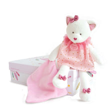 Load image into Gallery viewer, Doudou et Compagnie Dream Maker Cat Plush With Doudou Blanket