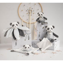 Load image into Gallery viewer, Doudou et Compagnie Dream Maker Panda Doudou Flower Petals