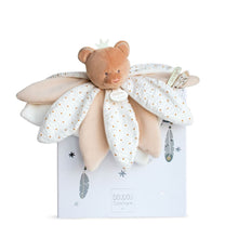 Load image into Gallery viewer, Doudou et Compagnie Dream Maker King Bear Doudou Flower Petals