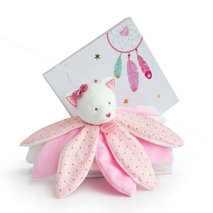 Doudou et Compagnie Dream Maker Cat Doudou Flower Petals