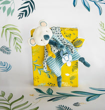 Load image into Gallery viewer, Doudou et Compagnie Yoka the Koala Blanket with Pacifier Clip
