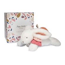 Load image into Gallery viewer, Doudou et Compagnie Happy Doudou: Pom Pom Tail Plush Bunny