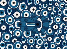 Load image into Gallery viewer, Hummingbird Australia Jigsaw Puzzle  - Evil Eyes Blue