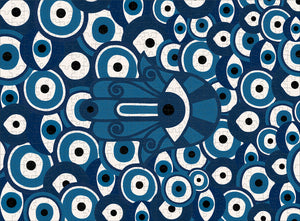 Hummingbird Australia Jigsaw Puzzle  - Evil Eyes Blue