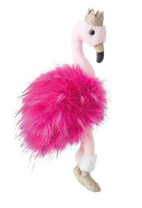 Histoire D'ours Glitter Flamingo Plush