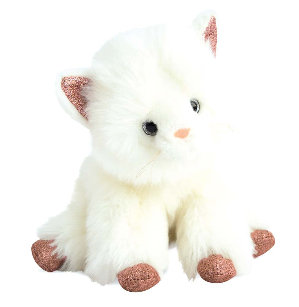 Histoire D'ours Glitter White Cat