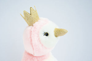 Histoire D'ours Pink Glitter Penguin
