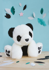 Histoire D'ours White Panda Plush