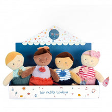 Load image into Gallery viewer, Jolijou The Little Loulou Soft Dolls - 4 Assorted Dolls x 2