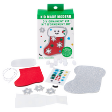 Load image into Gallery viewer, Kid Made Modern DIY Ornament Kit - Stocking
