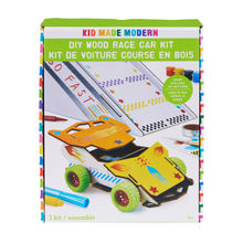Load image into Gallery viewer, Kid Made Modern DIY Wood Race Car