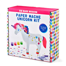 Load image into Gallery viewer, Kid Made Modern Paper Mache Unicorn Kit