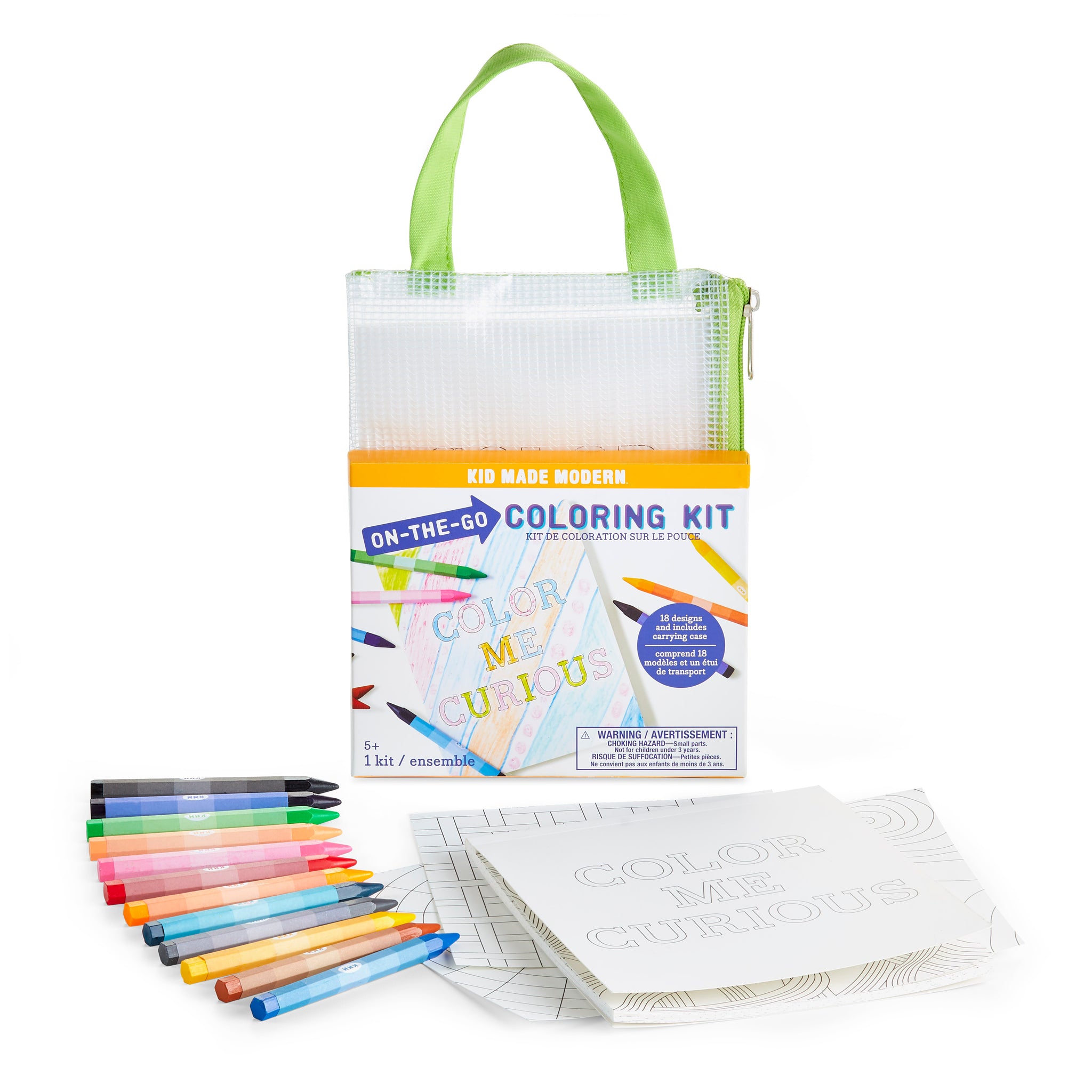 Kid Made Modern On-The-Go Coloring Kit – Hotaling