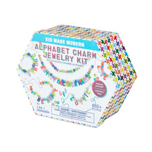 Load image into Gallery viewer, Kid Made Modern Alphabet Charm Jewelry Kit