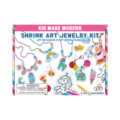 Kid Made Modern Shrink Art Jewelry Kit